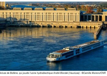 Rhône : les grandes écluses à sec durant 15 jours