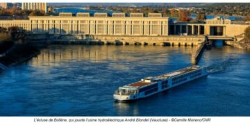 Rhône : les grandes écluses à sec durant 15 jours