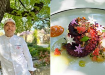 La recette de poulpe du chef Christophe Chiavola