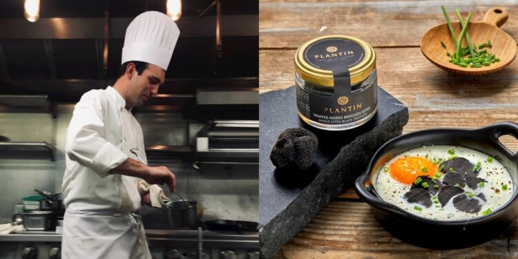 La recette d’œuf cocotte à la truffe du chef Léo Bireaud