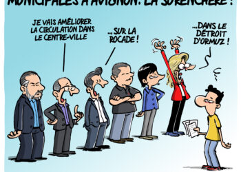 Les municipales à Avignon vues par Wingz pour L&rsquo;Echo du Mardi