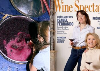 Deux vigneronnes de Châteauneuf-du-Pape font la couverture de la revue de vins la plus réputée du monde