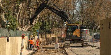Île Piot, Avignon renforce ses digues face au Rhône