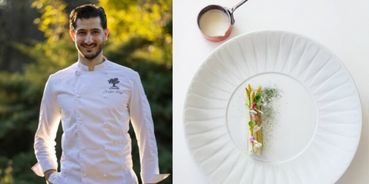 La recette d&rsquo;asperges du chef Christophe Pulizzi