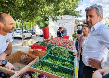 Olivier Galzi à la rencontre des producteurs locaux
