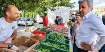 Olivier Galzi à la rencontre des producteurs locaux