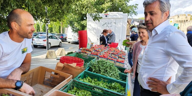 Olivier Galzi à la rencontre des producteurs locaux