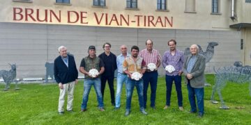 Brun de Vian-Tiran participe à la valorisation des laines de France