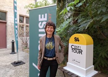 La légende du cyclisme Jeannie Longo en Vaucluse 100 jours avant l&rsquo;arrivée du Tour de France féminin au Ventoux