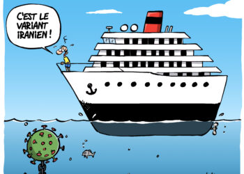 Virus mortel sur un bateau de croisière vu par Wingz pour L&rsquo;Echo du Mardi