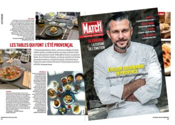 La Provence à la une de Paris Match Belgique