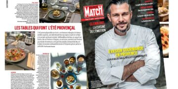 La Provence à la une de Paris Match Belgique