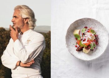 La recette de ceviche de pastèque et betterave du chef Xavier Mathieu