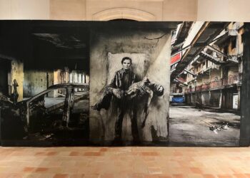 Ernest Pignon-Ernest à la rencontre des amateurs d’art à L’Inguimbertine
