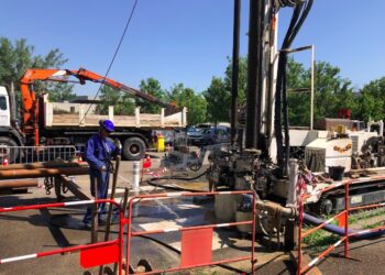 Transition énergétique, La CoVe installe la géothermie sous l’Hôtel de communauté