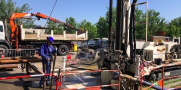 Transition énergétique, La CoVe installe la géothermie sous l’Hôtel de communauté