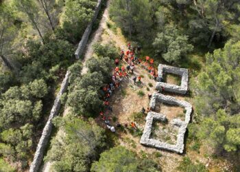 Les géomètres-expert se mesurent au Mur de la Peste