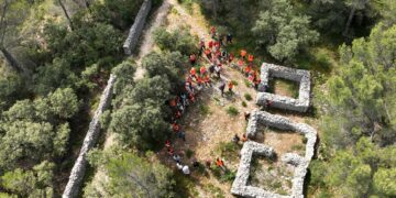 Les géomètres-expert se mesurent au Mur de la Peste