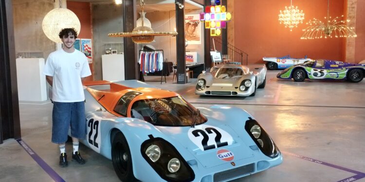 Luberon : Mathieu Lustrerie met en lumière les légendaires Porsche 917