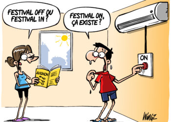 Le Festival d’Avignon vu par Wingz pour L’Echo du Mardi