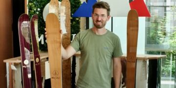 Il fabrique des skis au cœur du Luberon
