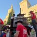 Un monde fou à Avignon, capitale des Côtes du Rhône, pour la proclamation du Ban des Vendanges