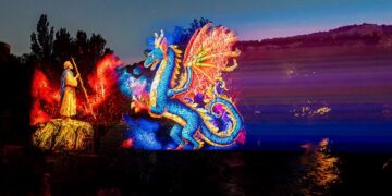 32 000 spectateurs ont été émerveillés par le spectacle son et lumières de Fontaine-de-Vaucluse
