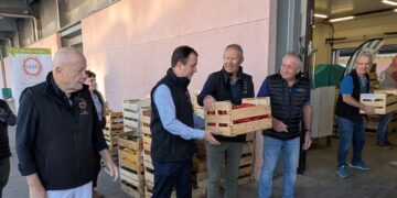 MIN de Cavaillon : les producteurs se mobilisent contre la précarité́ alimentaire