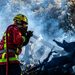 Plein les bottes mais toujours motivés les pompiers de Vaucluse