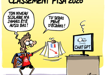 Le classement PISA de la France vu par Wingz pour L&rsquo;Echo du Mardi