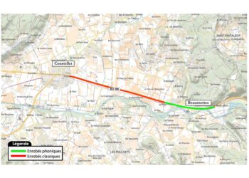 RD 900 : trois semaines de travaux entre Coustellet et Beaumettes