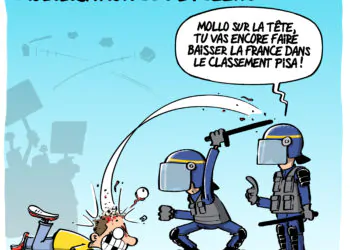La mobilisation des lycéens vue par Wingz pour L&rsquo;Echo du Mardi